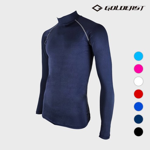 어택핏으로 퍼포먼스를 극대화하는 골드이스트 야구 스포츠 언더셔츠