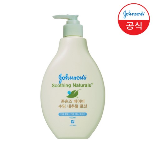 존슨즈베이비 수딩 내추럴 너리싱 로션, 6개, 400ml Best Top5