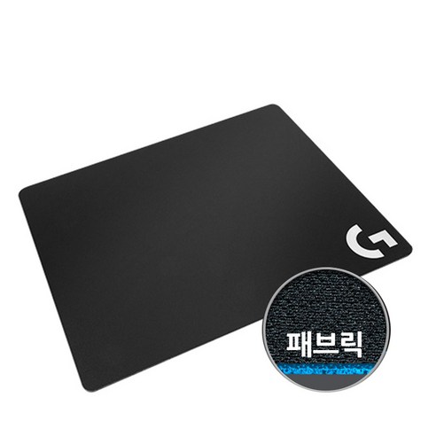 로지텍코리아 로지텍G 정품 G240 패브릭 게이밍 마우스패드 전국 국내 AS ( 병행수입아님X ), 블랙, 1개