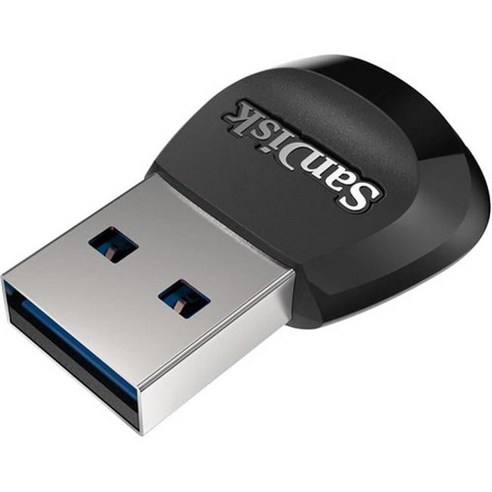 SanDisk 모바일메이트 USB 3.0 마이크로SD 카드리더기 블랙 (SDDR-B531-GN6NN), Card Reader_Card Only 아이폰sd리더기 Best Top5