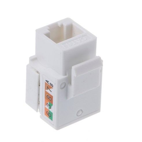 CAT6 RJ45 키스톤 잭 이더넷 펀치 다운 네트워크 커플러