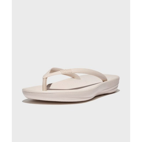 핏플랍 슬리퍼 쪼리 샌들 남성 아이쿠션 에고노믹 스톤 베이지 J80-A20