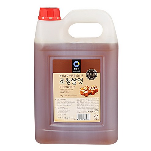 청정원 조청쌀엿5kg청정원, 5kg, 1개