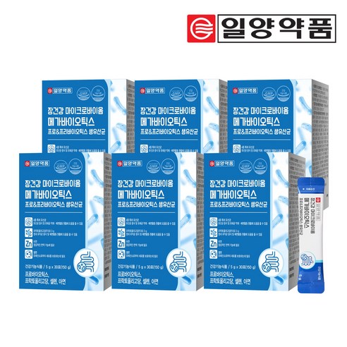 일양약품 장건강 포스트바이오틱스, 6박스, 150g