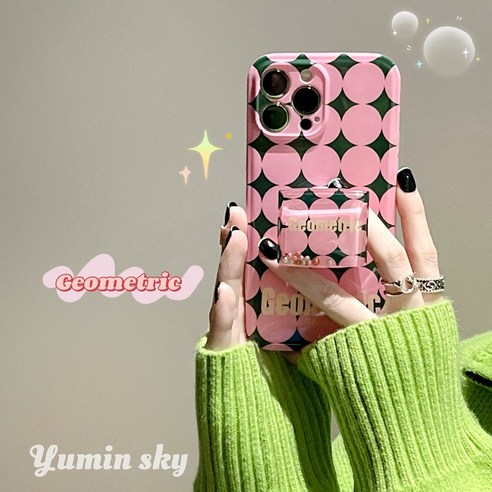 적용 가능한 유행 링싱 퀵 샌드iPhone12promax사과13핸드폰 케이스11/xs한풍xr지지대, imd파운데이션 그린 다이아몬드 스타 퀵샌드 브래킷, IPhone13