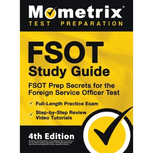 (영문도서) FSOT Study Guide - FSOT Prep Secrets Full-Length Practice Exam ...