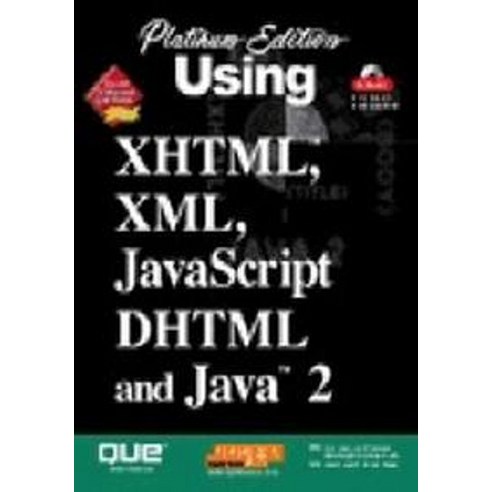 USING XHTML XML JAVASCRIPT DHTML AND JAVA 2(CD-ROM 1장 포함), 디지털북스 - 가격 ...