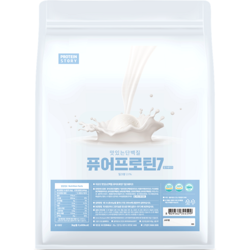 프로틴스토리 맛있는 단백질 퓨어프로틴7, 1개, 3kg