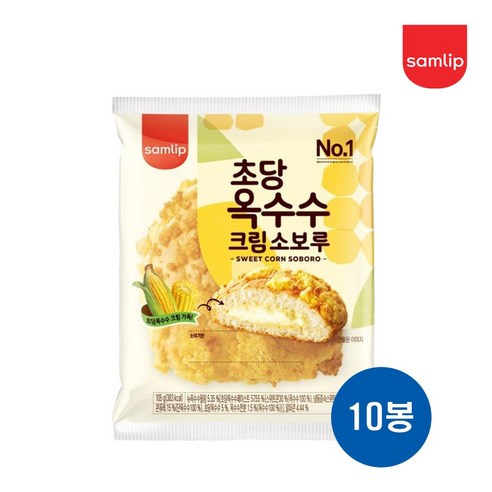 삼립 초당 옥수수크림 소보루 105G (무료배송) – 20개 세트 삼립 초당 옥수수크림 소보루 105G (무료배송) – 20개 세트