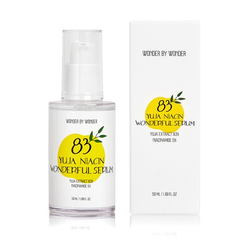 원더바이원더 83 유자 나이아신 원더풀 세럼 50ml, 1개