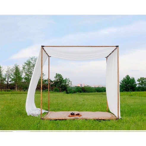 옥상 파고라 조립식 정자 가제보 펜션 캐노피 그늘막, 1.8x1.6x1.9m, A타입(일반천)