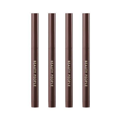 [뷰티피플] 철벽녀 스퀘어 엣지 아이라이너 0.15g, 스퀘어 브라운, 4개