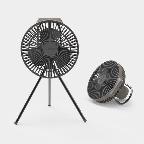 크레모아 충전식 서큘레이터 선풍기 FAN V600+플러스 전용파우치 포함구성 블랙