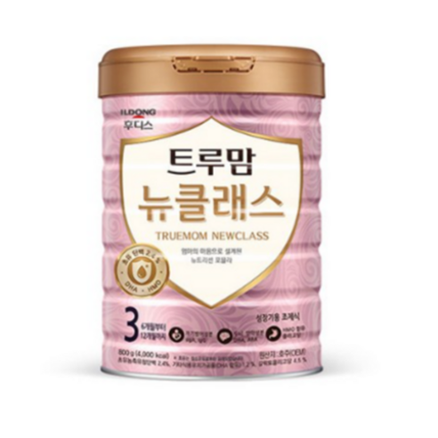 일동후디스 트루맘 뉴클래스 분유 3단계, 800g, 2개