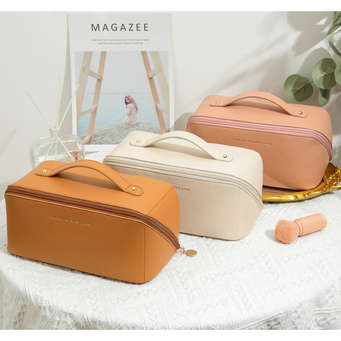 필수 화장품을 안전하고 체계적으로 수납하는 VEETIZ 대용량 여행용 화장품 파우치