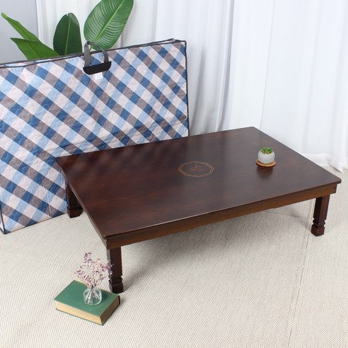 엔틱 상감 교자상 1200 x 800 (상커버포함) (6 x 8인용) 접이식 밥상 제사상