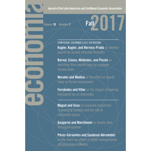 (영문도서) Economía: Fall 2017 Paperback, Brookings Institution Press, English, 9780815732532