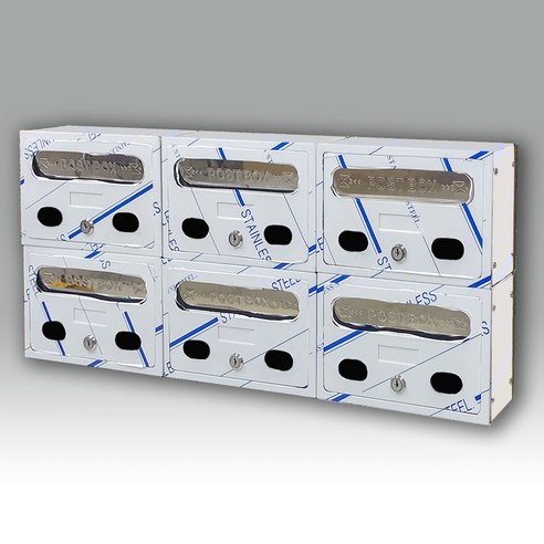 당신의 공간에 품격을 더하는 우편함: 원진엘앤비 2단 3열 다세대 우편함 (S타입 앞면 스텐) 리뷰 다세대우체통