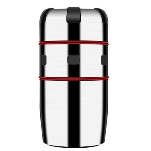 HUBO 핸드 과즙 짜는기구 수동 Cirtus 프레스 휴대용 스테인레스 스틸 뚜껑 회전 압착기 필터 주방 도구, 1개, 은, CHINA