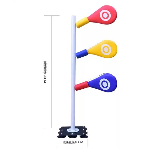 스파링 발차기 미트 태권도 펀치 연습 타격 훈련 킥미트 무에타이 킥복싱, 벽 고정 3개, 3개 - 미트 | 쿠팡