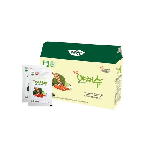 국내산 야채수 110ml 21포