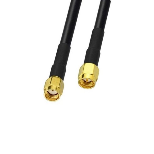 SMA 수 동축 케이블 커넥터 어댑터 피그테일 플러그 3G 와이파이 안테나 연장 RG58 1M, 03 No 3_01 20CM Cable