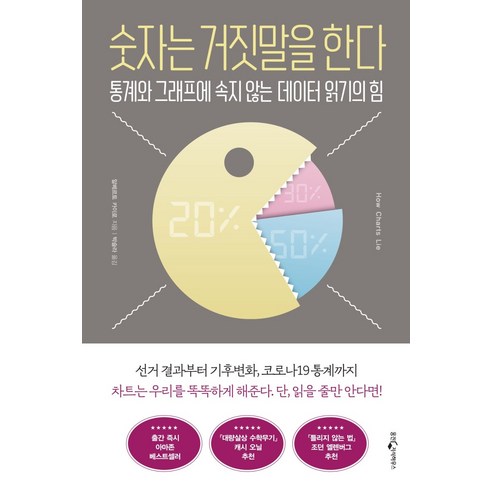 숫자는 거짓말을 한다:통계와 그래프에 속지 않는 데이터 읽기의 힘, 웅진지식하우스, 알베르토 카이로