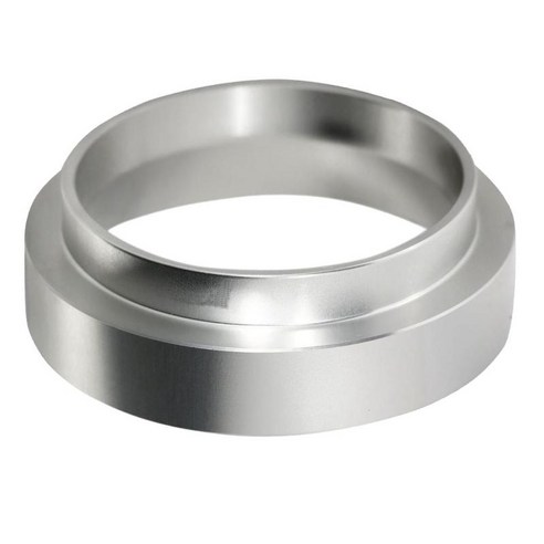 양조 그릇 커피 분말 에스프레소 바리 스타 도구 용 알루미늄 Portafilter 도징 링 58mm (색상 사항), 실버, 설명