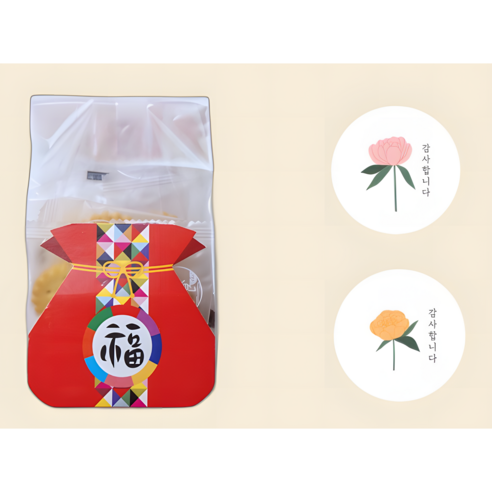 백일 첫돌 추석 한가위 포장지 돌떡 소포장 답례품 포장 10매세트, 10개, D. 감사세트