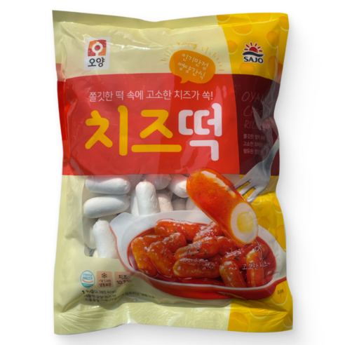 [먹고사는이야기] 사조오양 치즈떡 1kg 떡토핑