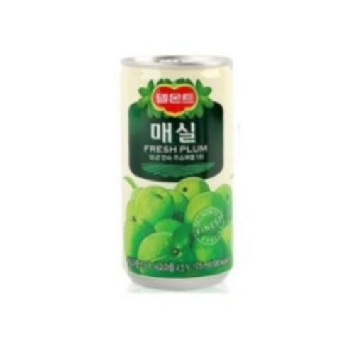 롯데 매실 175ml 미니캔 60캔, 60개, 180ml