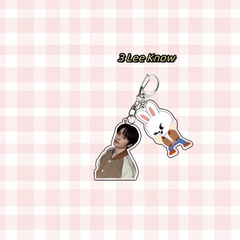포카에라 Straykids 스트레이키즈 필릭스 현진 키링 키홀더 굿즈, 리노