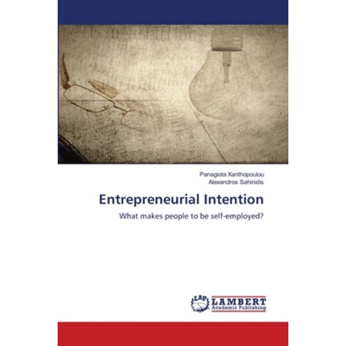 (영문도서) Entrepreneurial Intention Paperback, LAP Lambert Academic Publis..., English, 9786206162735