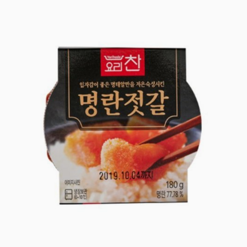 요리찬 명란젓갈(180G) 명란젓, 10개, 180g