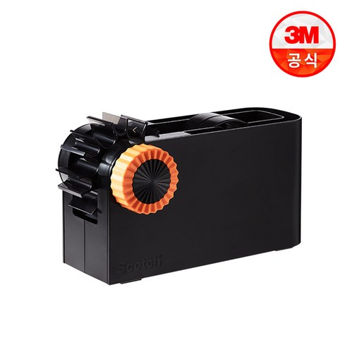 스카치 테이프 디스펜서, 블랙, 6개