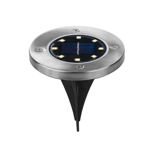 태양광 8 LED 바닥등 태양열 정원등 태양광 잔디등, 8LED 백색광1개