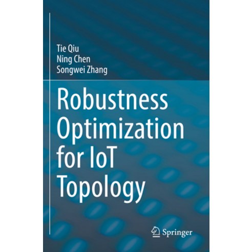 (영문도서) Robustness Optimization for Iot Topology Paperback, Springer, English, 9789811696114