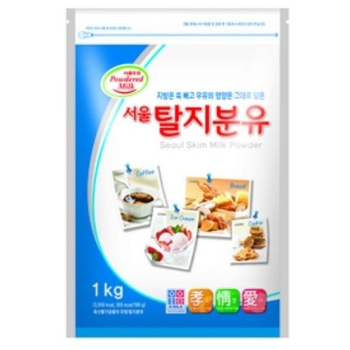 서울우유 탈지분유 / 국산 탈지분유 / 원유에서 지방이 제거된 제품!, 1kg, 1개 1kg × 1개 섬네일