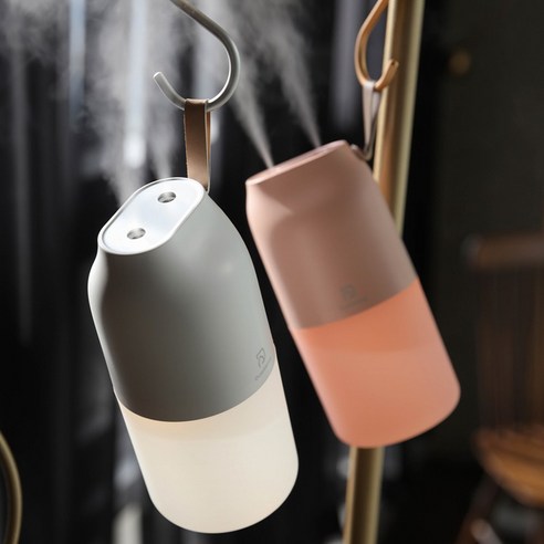 건조한 공기를 새로움으로 채우는 초음파 무선 듀얼 미니가습기