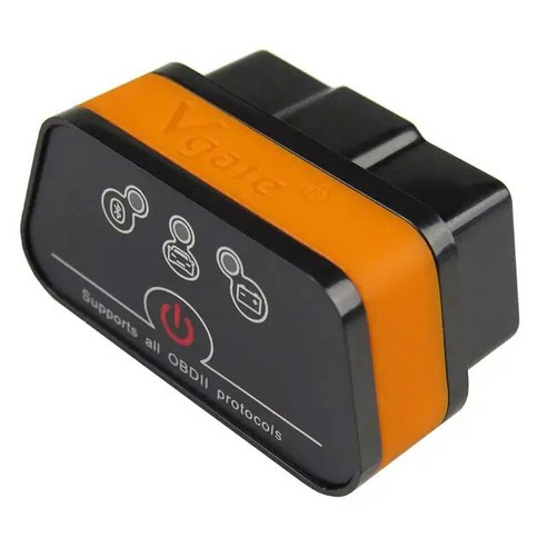 차량스캐너오리지널 Vgate iCar2 OBD2 스캐너 Elm327 블루투스 OBDII 자동차 진단 도구 iCar II Elm 327, 04 파란_01 Bluetooth, 1개