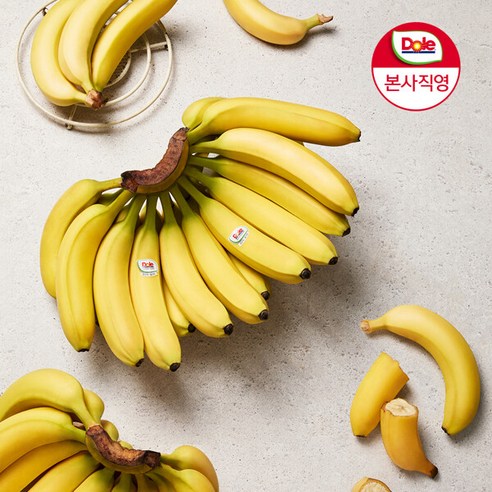 [Dole본사직영]Dole 바나나 3.9kg (1.3kg 3송이), 3개