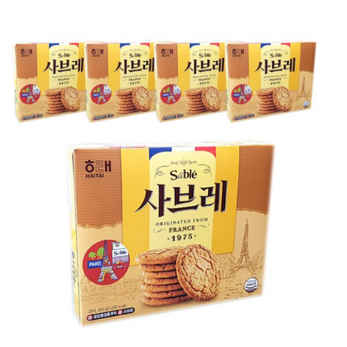 해태 사브레, 252g, 5개