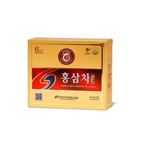 포천인삼영농조합 홍삼차100포, 300g, 1개