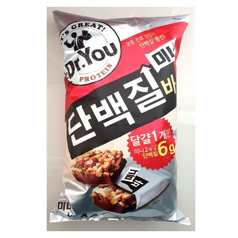 닥터유 단백질바 주머니쏙, 13.5g, 44개