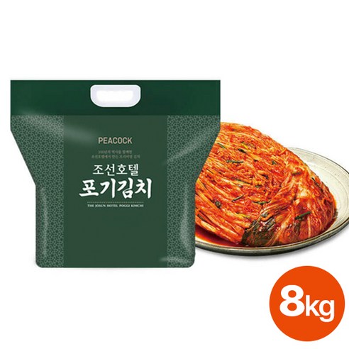[KT알파쇼핑][피코크] 조선호텔 포기김치 8kg