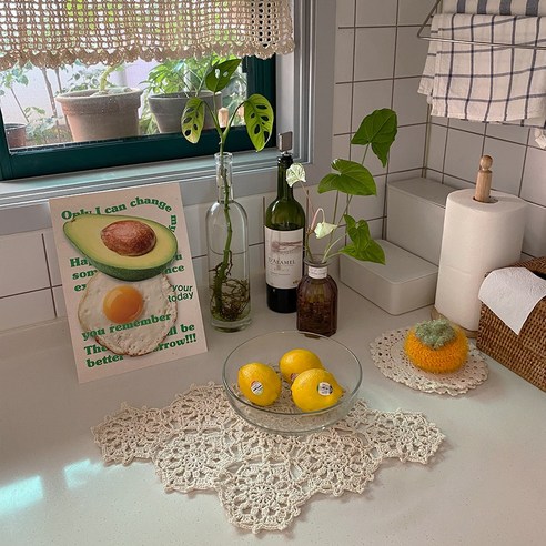 뜰안 순면사로 당신의 뜨개질을 예술로 승화시키세요.