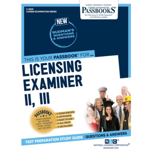 Licensing Examiner II III 4829 Paperback, Passbooks, English, 9781731848291