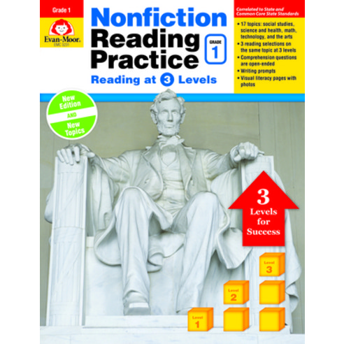 (영문도서) Nonfiction Reading Practice Grade 1 Paperback