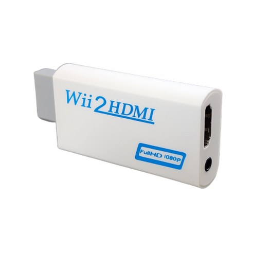 닌텐도 Wii HDMI 변환기 – 1080P 업스케일링 지원, TV 연결 가능 (WII2HDMI) 닌텐도위