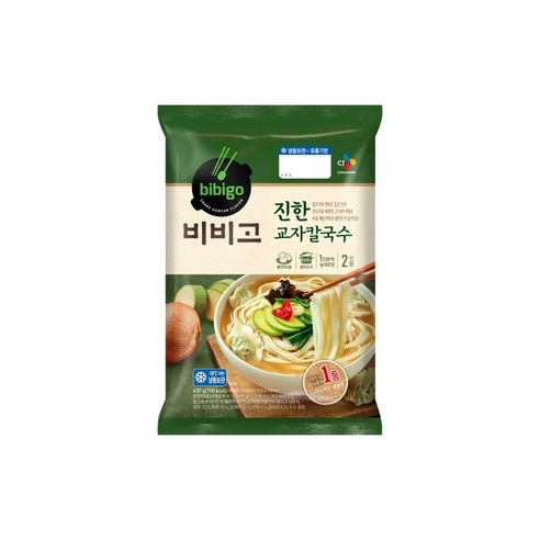 비비고바지락칼국수 비비고 진한 교자 칼국수 642g x 4개 (총 8인분) Best Top5